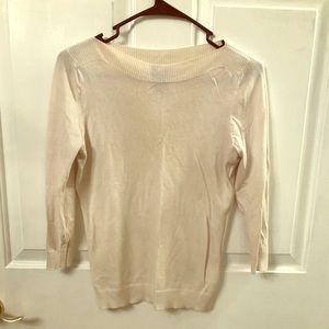 Cream Ann Taylor sweater